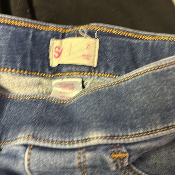 3 pairs of girls jeggings size 7 - Picture 2 of 3